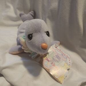 Precious Moments Plush Seal - Lavender and Peach